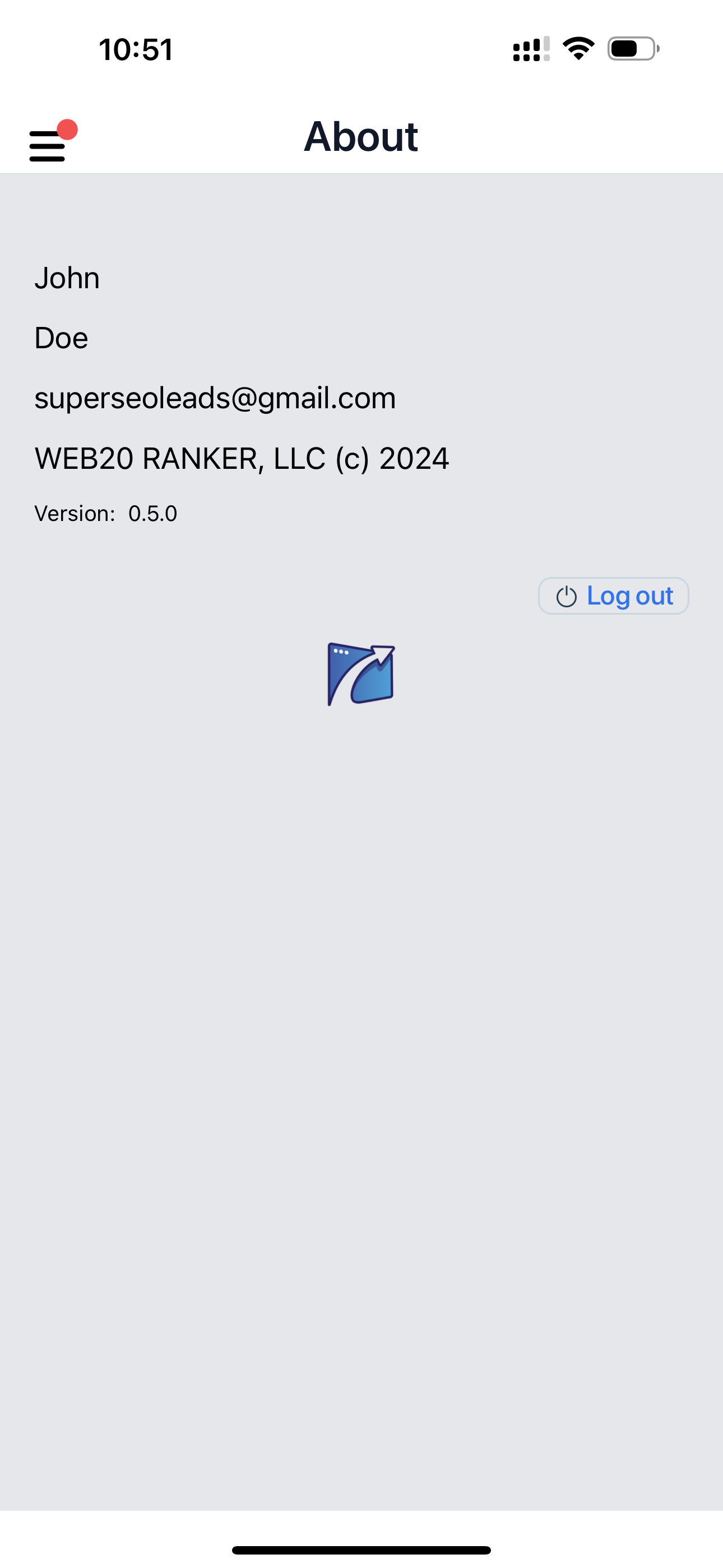 Web20 Ranker screenshot 3