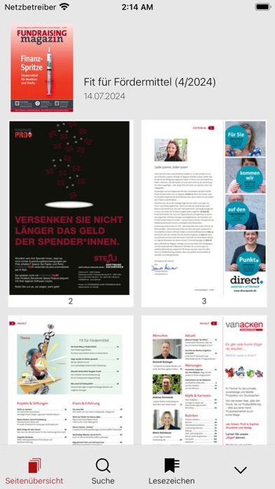 Screenshot #3 pour Fundraising-Magazin