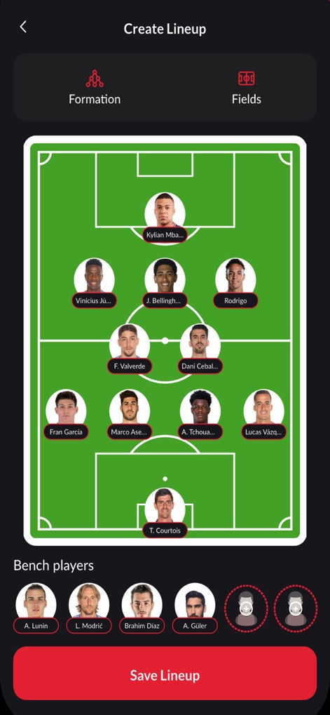 Soccer Lineup Builder: Tactics - Sports App | MWM