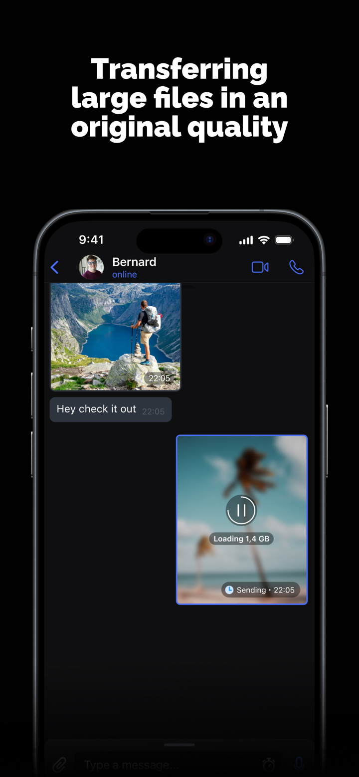 Chattti - private messenger screenshot 3