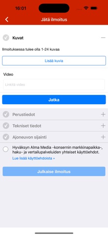 Nettimoto screenshot