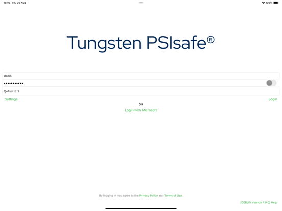 Tungsten PSIsafe Mobile
