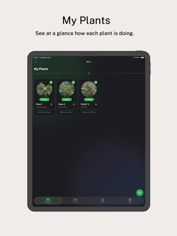 Budzly – Plant Journal iPad screenshot