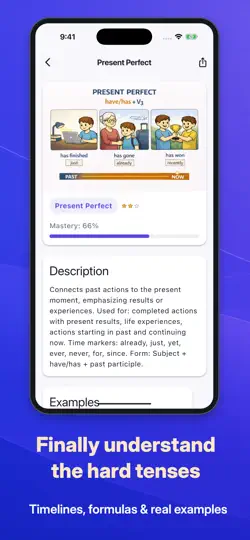 Tense Quest:İngilizce Zamanlar iPhone Ekran Görüntüsü 2