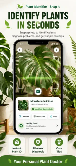 Plant Identifier - Snap It screenshot 1