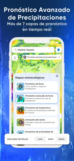 Captura de pantalla de Mapa Radar NOAA En Vivo en iPhone 2