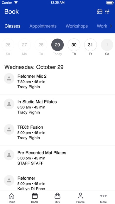 Screenshot #2 pour Body Energy Fitness