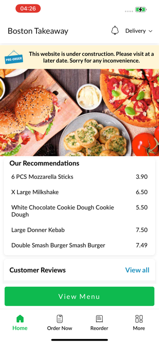 Boston Takeaway Screenshot 2 of 5