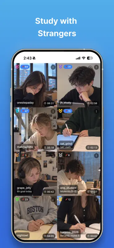StudyLive:Study With Strangers screenshot 1 of 6
