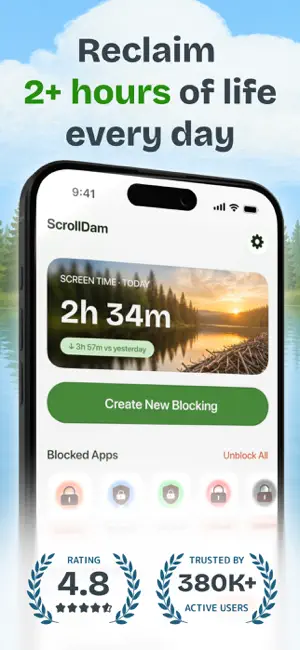 Screen Time Control for Focus screenshot 1