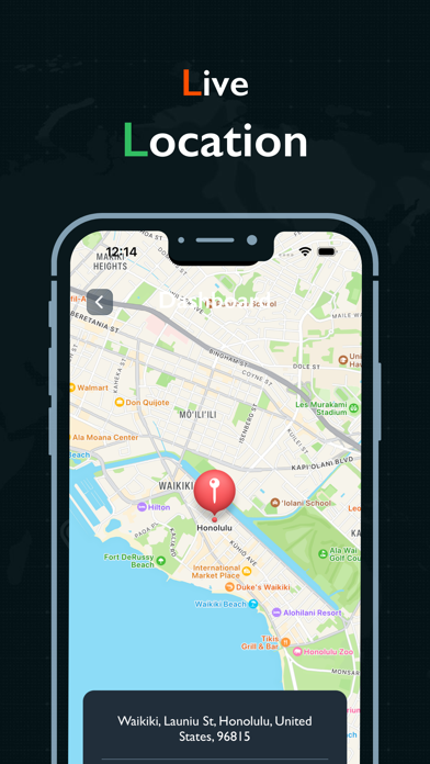 Mobile Number Location Tracker Screenshot