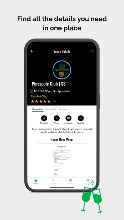 Clinq- Happy Hour App screenshot-3