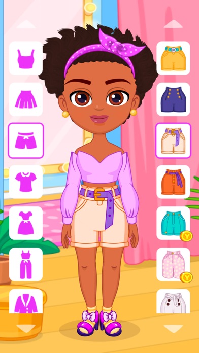Beauty salon. Screenshot