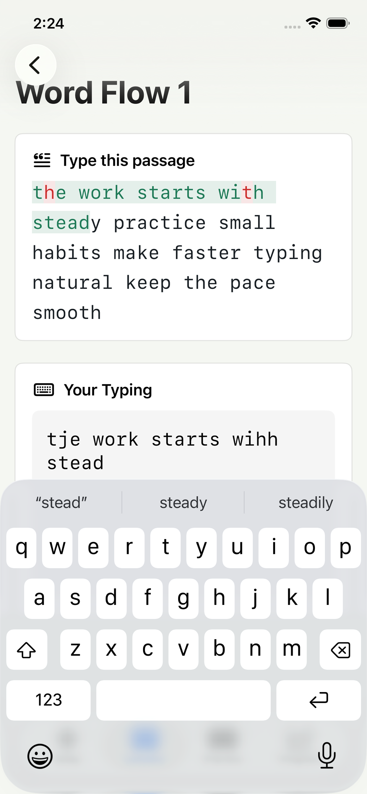 KeyChamp: Typing Lessons screenshot 3