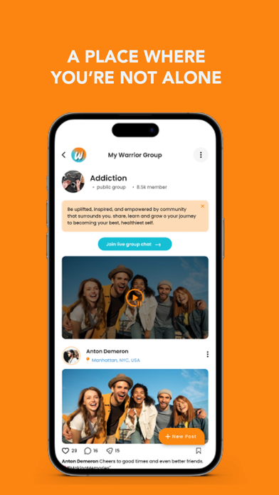 URAWARRIOR:Mental Wellness App Screenshot