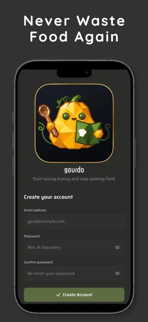 Gourdo - Pantry Expiry Tracker screenshot 2