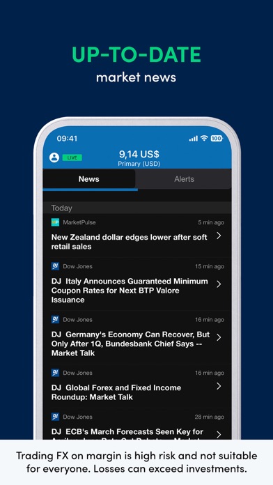 OANDA - Forex trading Screenshot