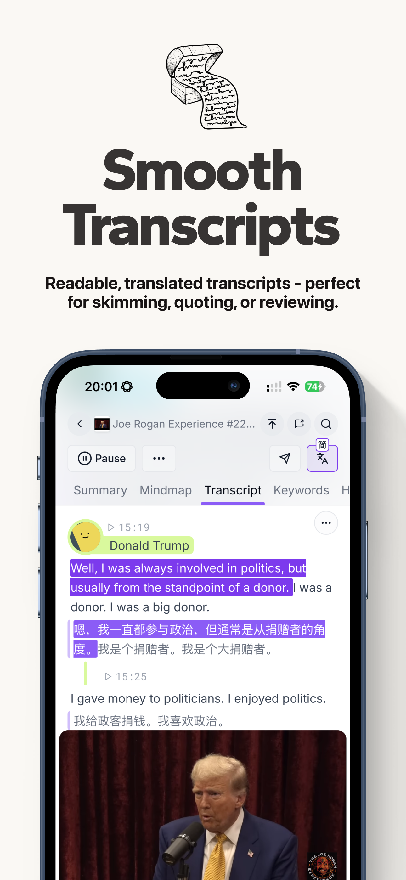 Podwise: Podcasts, Notes, AI