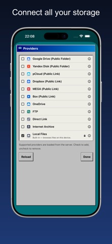Open Hub: File Browser Screenshot 2 of 5