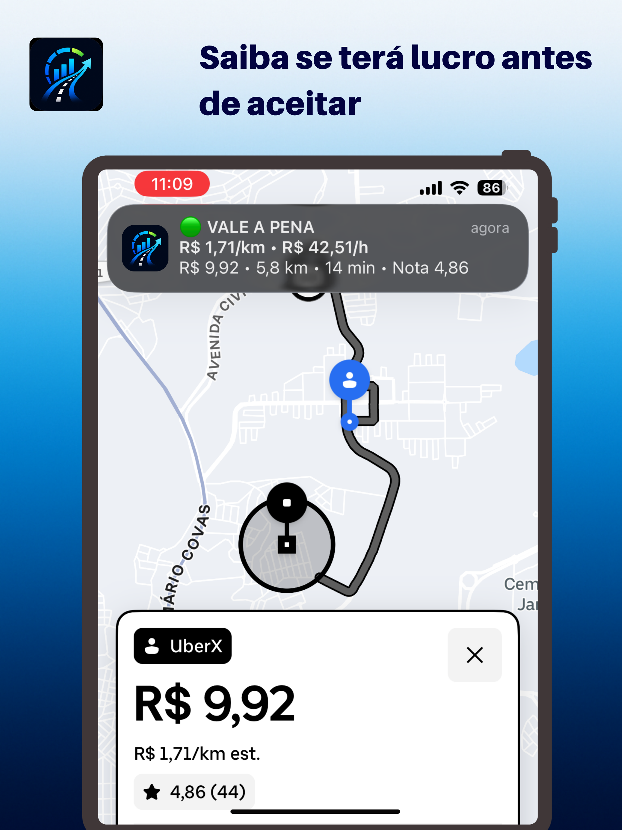 GiraLucro: Motorista App