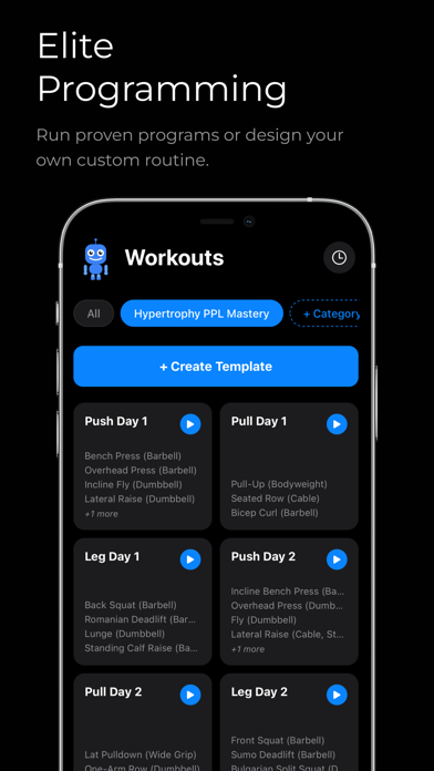 Atlas: Lift & Eat for Muscle screenshot