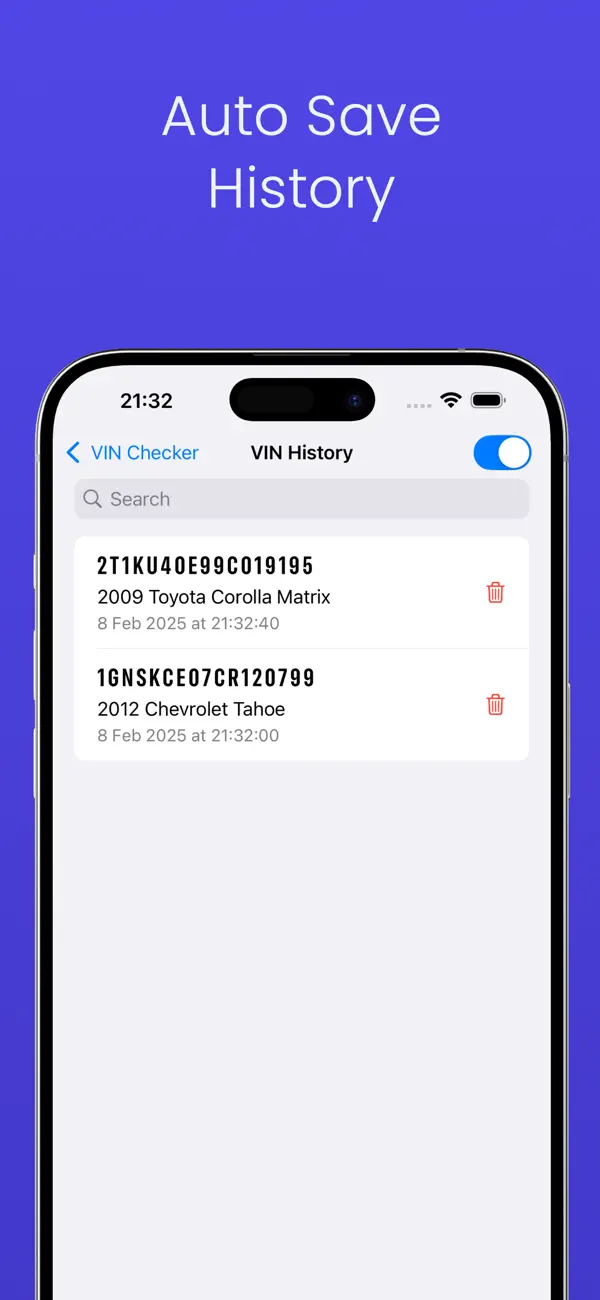 #5. VIN Decoder & Scanner App (iOS) Ved: Thach Nguyen Trong