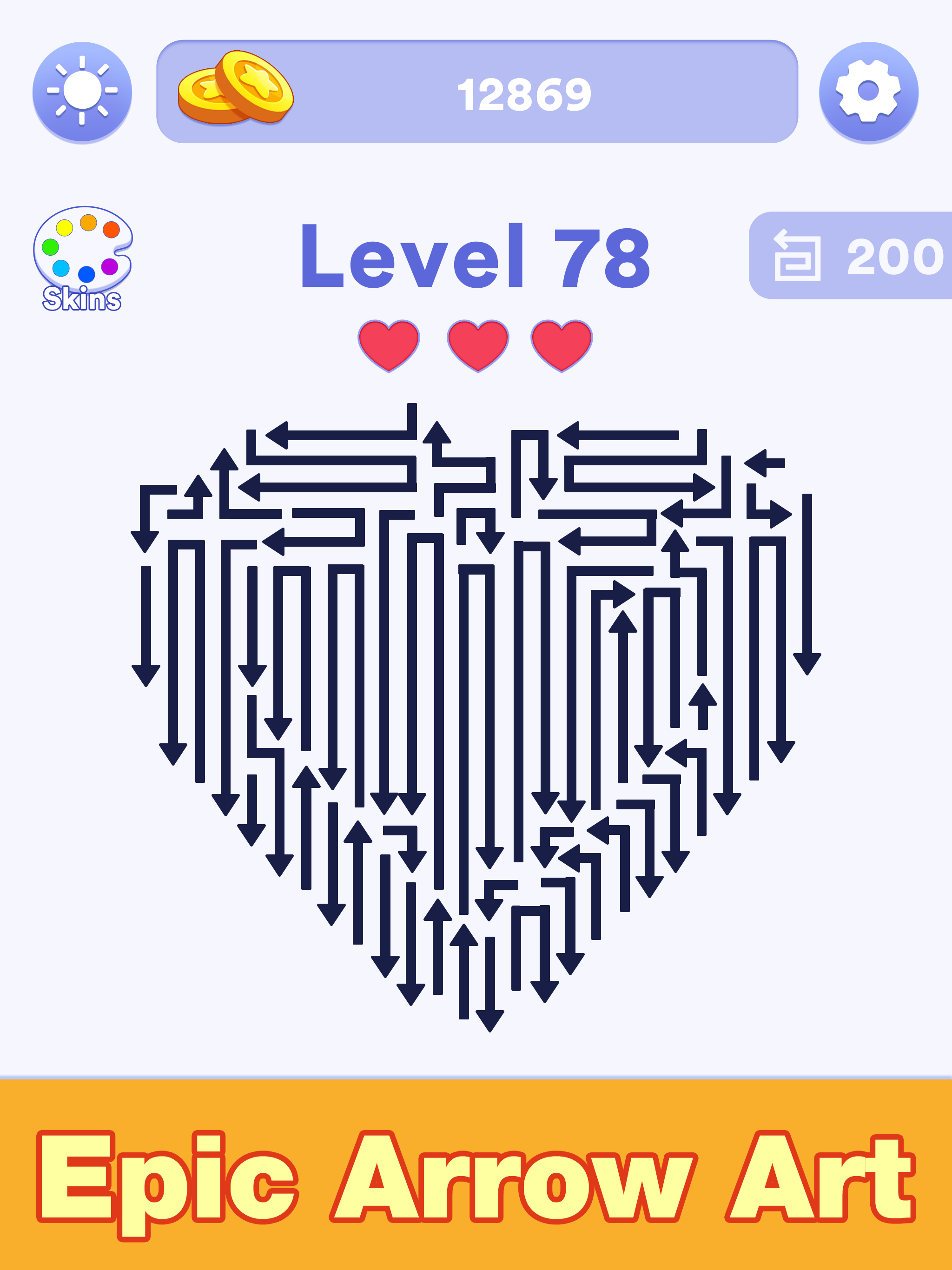Arrow Maze Rush Puzzle screenshot 7