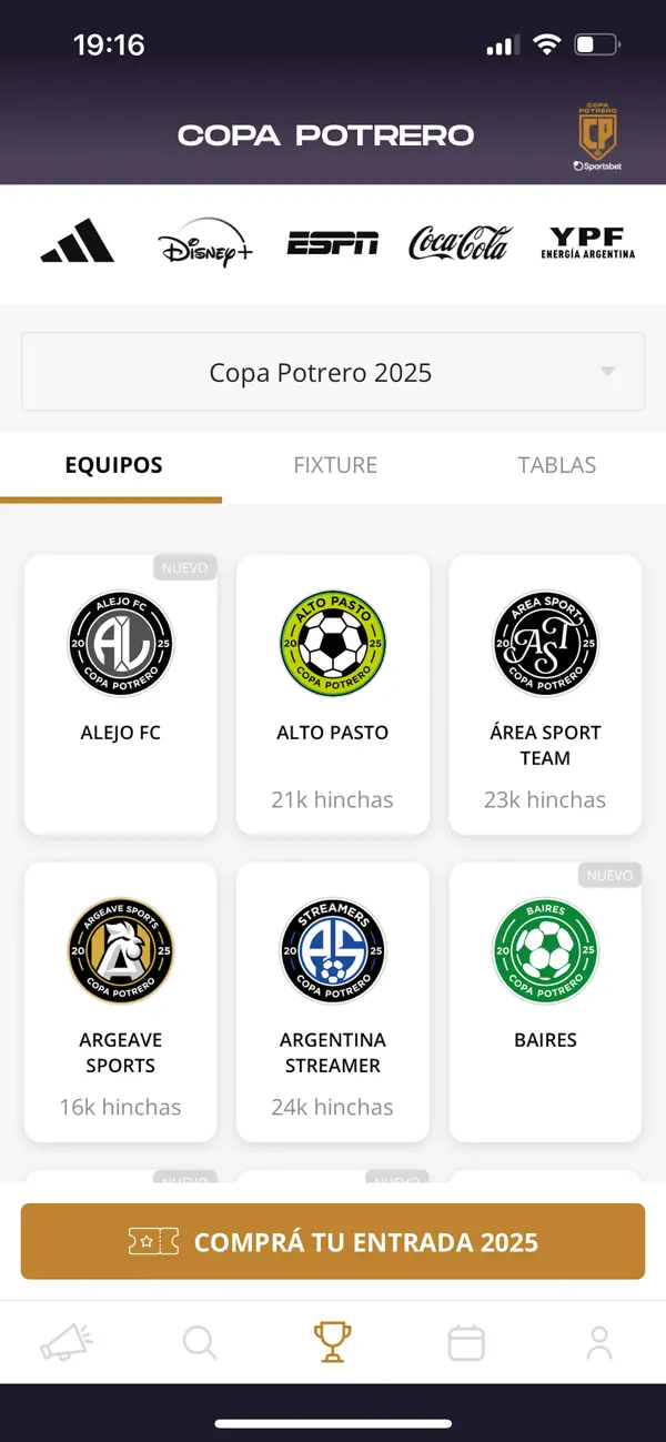Screenshot #1 pour Copa Potrero