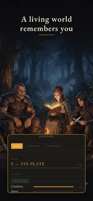 Unwritten AI: Text RPG & Story screenshot 3