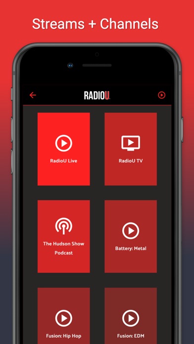 Screenshot #3 pour RadioU — Where Music Is Going