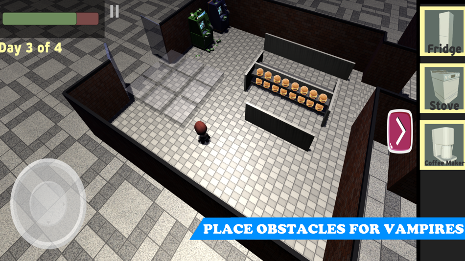 #4. After Dark Vampires Take Mall (iOS) Podle: Oleksii Petrochenko