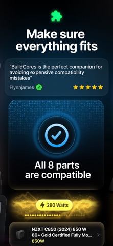 BuildCores: Part Picker for PC 截圖 6