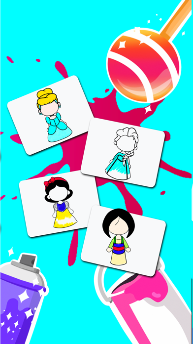 Glitter Doll Coloring Book Screenshot 5 of 5