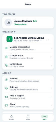 Rosterado: Team & League Screenshot 10 of 10