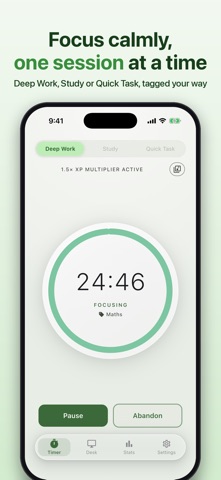 Focus Grove: Focus Timer Screenshot 1 of 6