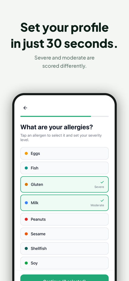 MyPlateGuard 的 App Store 截图 2