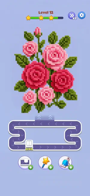 Pixel Gem Loop - Jewel Flow screenshot 2