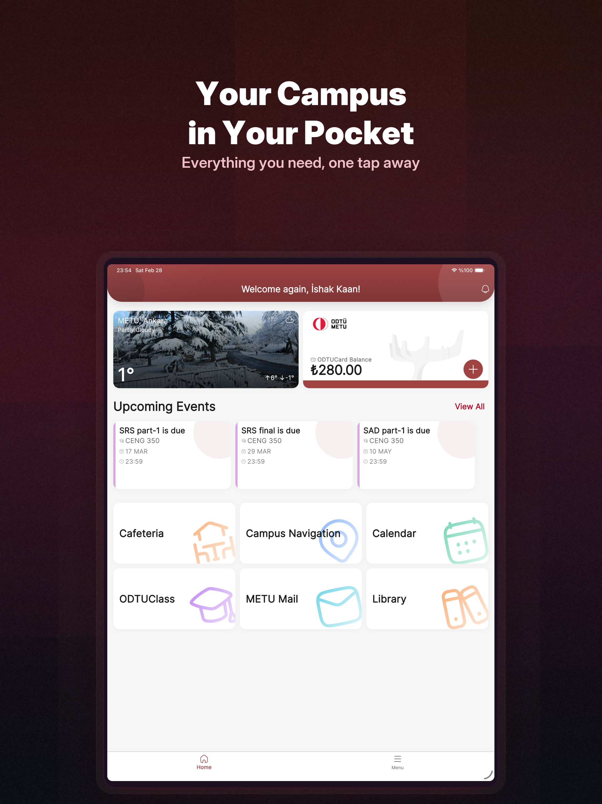 METU App screenshot 11