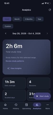 Studylytics Screenshot 4 of 4