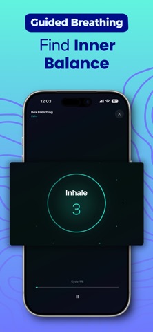 Breezly - Breathing Coach Screenshot 2 of 5
