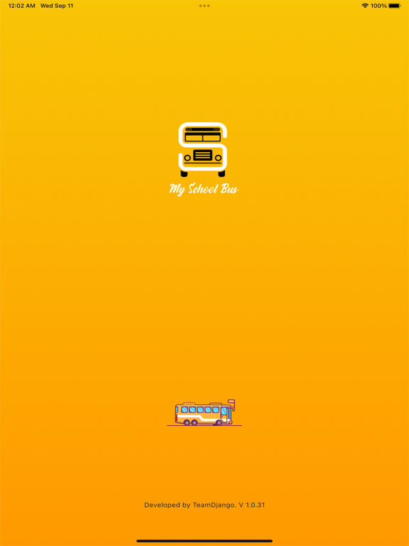 MySchoolBus iPad screenshot 1 - Travel app