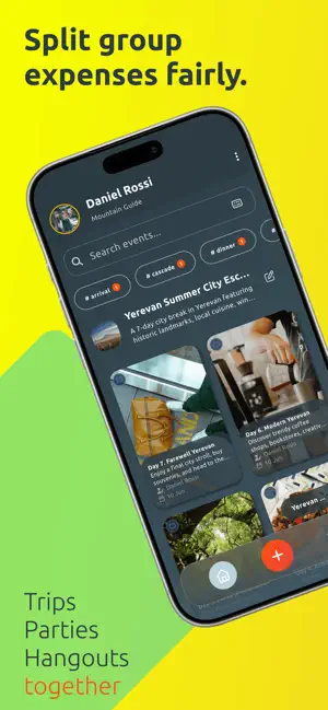 EventSplit – Group Expenses screenshot 1