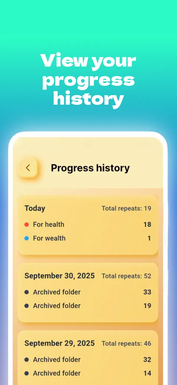 #5. Azkar diary (iOS) Ved: Erzhigit Abdykaarov