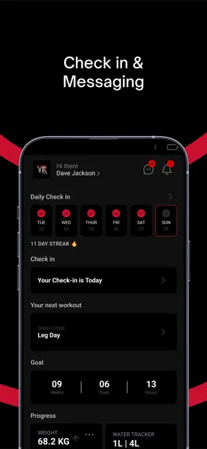 YRFitness screenshot 1