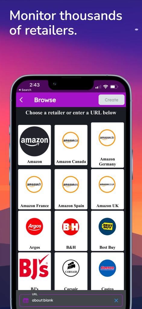 Inventory Bot - Shopping App | MWM