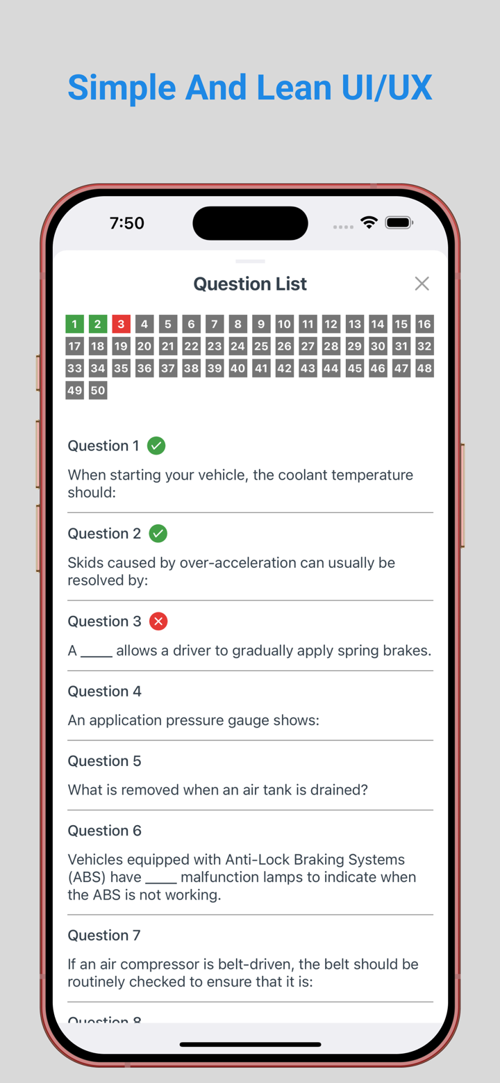 CDL Practice Test 2025 screenshot 3