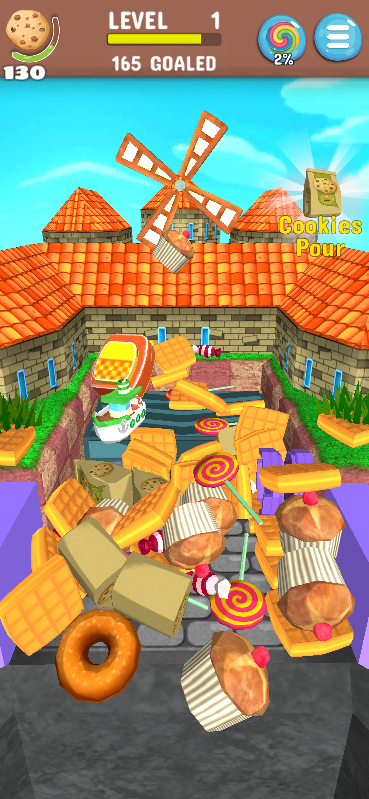 Cookie Bulldozer: Cozy Clicker screenshot 4