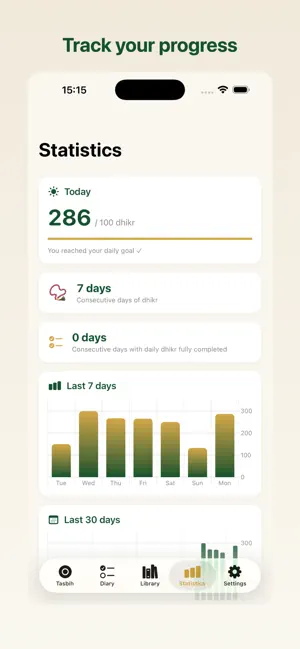 Zikrim: Tasbih & Dhikr screenshot 2