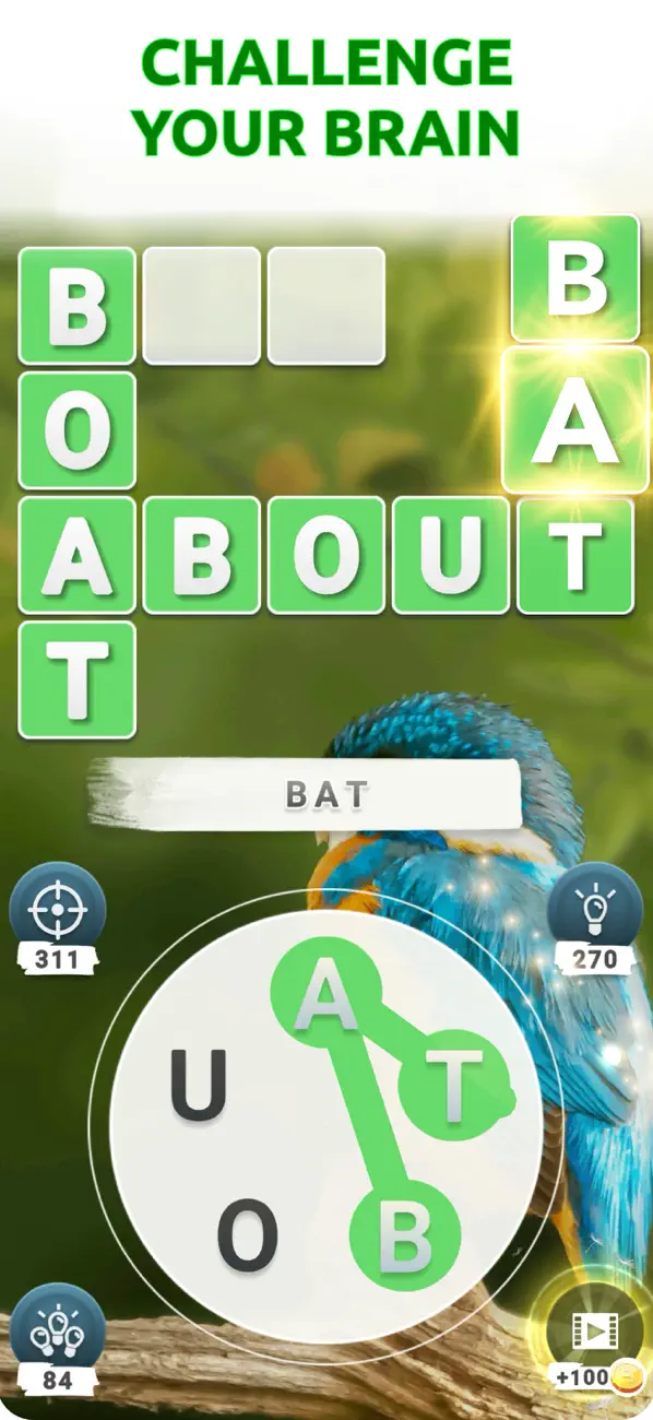 #1. Word Connect - Words of Nature (iOS) 由: Appgeneration Software