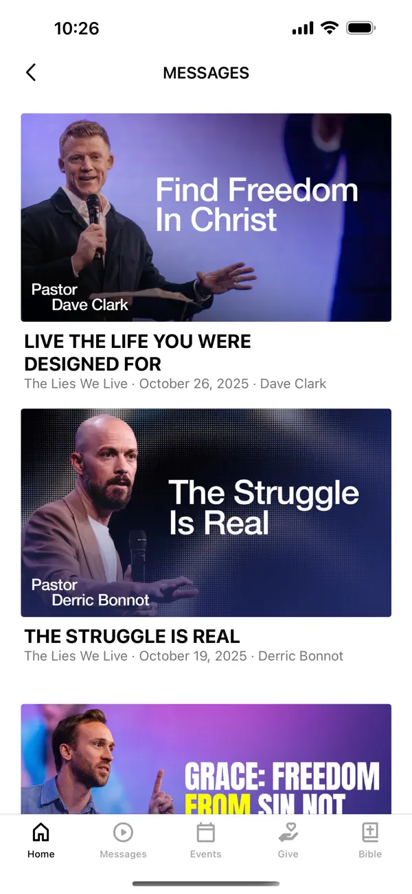 Screenshot #2 pour Fellowship Church | Ed Young